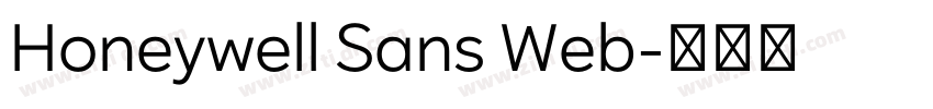 Honeywell Sans Web字体转换